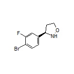 (R)-3-(4-Bromo-3-fluorophenyl)isoxazolidine