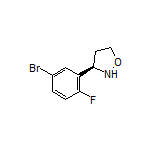 (R)-3-(5-Bromo-2-fluorophenyl)isoxazolidine