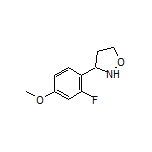3-(2-Fluoro-4-methoxyphenyl)isoxazolidine