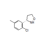 (S)-3-(2-Chloro-5-methylphenyl)isoxazolidine