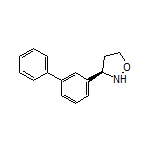 (R)-3-(3-Biphenylyl)isoxazolidine