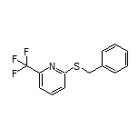 2-(Benzylthio)-6-(trifluoromethyl)pyridine