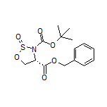 Benzyl (4S)-3-Boc-1,2,3-oxathiazolidine-4-carboxylate 2-Oxide