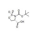 (S)-3-Boc-1,2,3-oxathiazolidine-4-carboxylic Acid 2,2-Dioxide