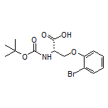 N-Boc-O-(2-bromophenyl)-L-serine