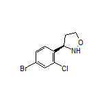 (R)-3-(4-Bromo-2-chlorophenyl)isoxazolidine