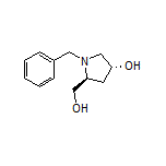 (3R,5S)-1-Benzyl-5-(hydroxymethyl)pyrrolidin-3-ol