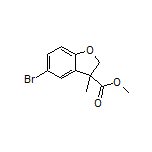 Methyl 5-Bromo-3-methyl-2,3-dihydrobenzofuran-3-carboxylate