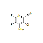 4-Amino-3-chloro-5,6-difluoropyridine-2-carbonitrile