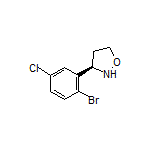 (R)-3-(2-Bromo-5-chlorophenyl)isoxazolidine