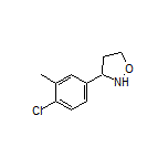 3-(4-Chloro-3-methylphenyl)isoxazolidine