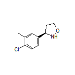(R)-3-(4-Chloro-3-methylphenyl)isoxazolidine