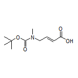 (E)-4-[Boc-(methyl)amino]-2-butenoic Acid