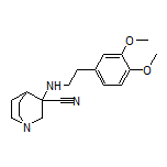 3-[(3,4-Dimethoxyphenethyl)amino]quinuclidine-3-carbonitrile