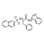 N-(1-Benzimidazolyl)-2-(naphthalene-2-sulfonamido)-3-phenylpropanamide