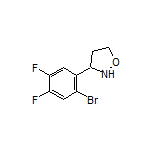 3-(2-Bromo-4,5-difluorophenyl)isoxazolidine