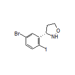 (S)-3-(5-Bromo-2-iodophenyl)isoxazolidine