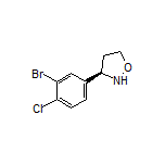 (R)-3-(3-Bromo-4-chlorophenyl)isoxazolidine