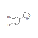 (S)-3-(3-Bromo-4-chlorophenyl)isoxazolidine