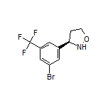 (R)-3-[3-Bromo-5-(trifluoromethyl)phenyl]isoxazolidine