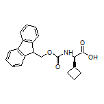 (R)-2-(Fmoc-amino)-2-cyclobutylacetic Acid