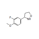 3-(3-Fluoro-4-methoxyphenyl)isoxazolidine