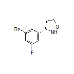 (S)-3-(3-Bromo-5-fluorophenyl)isoxazolidine