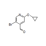 5-Bromo-2-cyclopropoxyisonicotinaldehyde