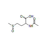 2-Acetamido-4-(methylsulfinyl)butanoic Acid
