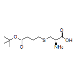 (R)-2-Amino-3-[[4-(tert-butoxy)-4-oxobutyl]thio]propanoic Acid