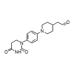 2-[1-[4-[2,4-Dioxotetrahydropyrimidin-1(2H)-yl]phenyl]-4-piperidyl]acetaldehyde