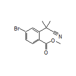 Methyl 4-Bromo-2-(2-cyano-2-propyl)benzoate