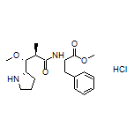 Methyl (S)-2-[(2R,3R)-3-methoxy-2-methyl-3-[(S)-pyrrolidin-2-yl]propanamido]-3-phenylpropanoate Hydrochloride