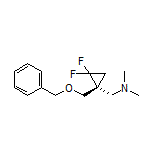 (R)-1-[1-[(Benzyloxy)methyl]-2,2-difluorocyclopropyl]-N,N-dimethylmethanamine