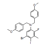 5-Bromo-2-fluoro-4-iodo-N,N-bis(4-methoxybenzyl)-3-methylaniline