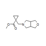 Methyl 1-[[Tetrahydro-1H-furo[3,4-c]pyrrol-5(3H)-yl]methyl]cyclopropanecarboxylate