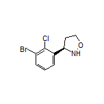 (R)-3-(3-Bromo-2-chlorophenyl)isoxazolidine