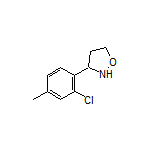 3-(2-Chloro-4-methylphenyl)isoxazolidine