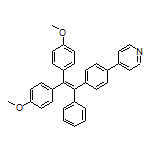 4-[4-[2,2-Bis(4-methoxyphenyl)-1-phenylvinyl]phenyl]pyridine