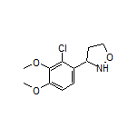 3-(2-Chloro-3,4-dimethoxyphenyl)isoxazolidine