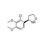 (R)-3-(2-Chloro-3,4-dimethoxyphenyl)isoxazolidine