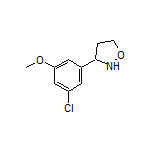 3-(3-Chloro-5-methoxyphenyl)isoxazolidine