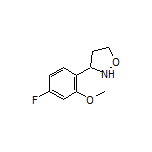 3-(4-Fluoro-2-methoxyphenyl)isoxazolidine