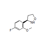 (R)-3-(4-Fluoro-2-methoxyphenyl)isoxazolidine