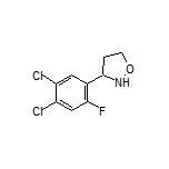 3-(4,5-Dichloro-2-fluorophenyl)isoxazolidine