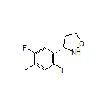 (S)-3-(2,5-Difluoro-4-methylphenyl)isoxazolidine