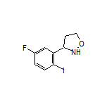 3-(5-Fluoro-2-iodophenyl)isoxazolidine