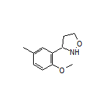 3-(2-Methoxy-5-methylphenyl)isoxazolidine