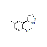 (R)-3-(2-Methoxy-5-methylphenyl)isoxazolidine