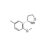 (S)-3-(2-Methoxy-5-methylphenyl)isoxazolidine